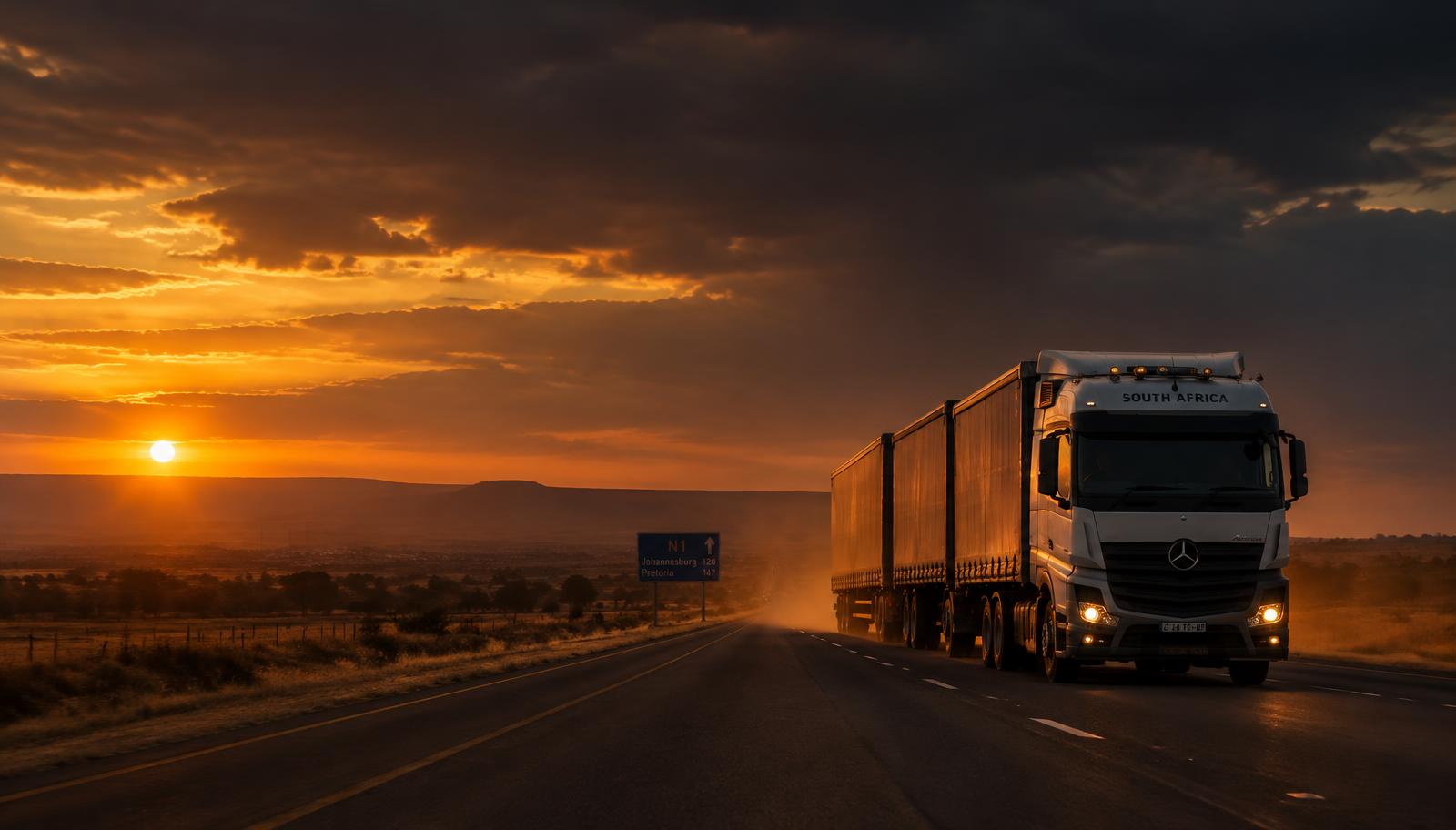 iGo Fleet superlink on the N1 at dusk